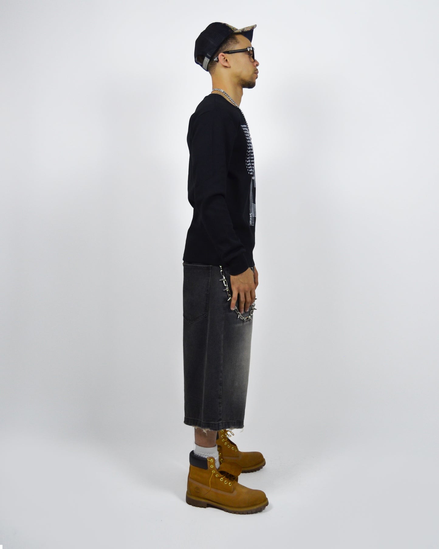 Scribbled Onyx Long Sleeve Thermal