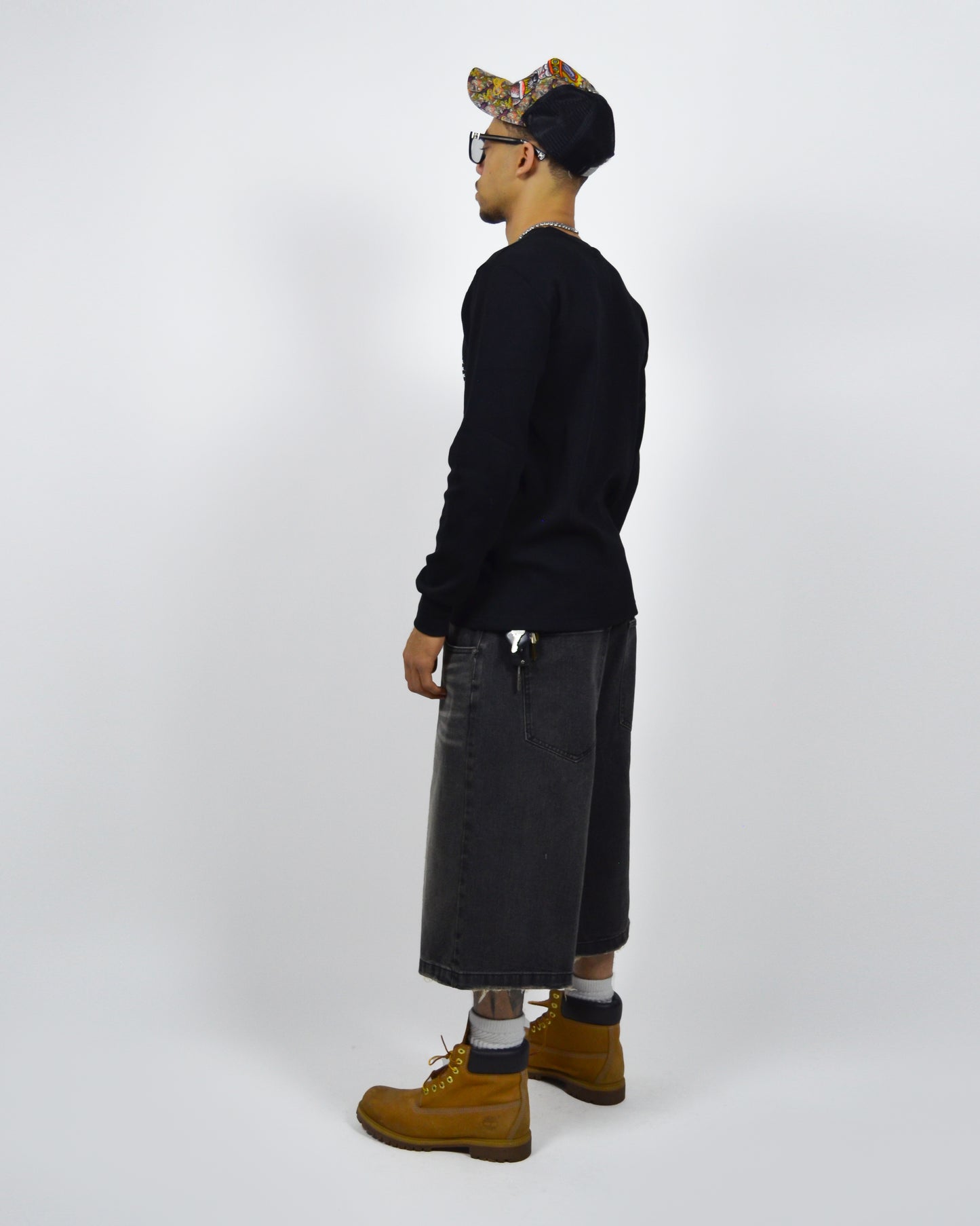 Scribbled Onyx Long Sleeve Thermal