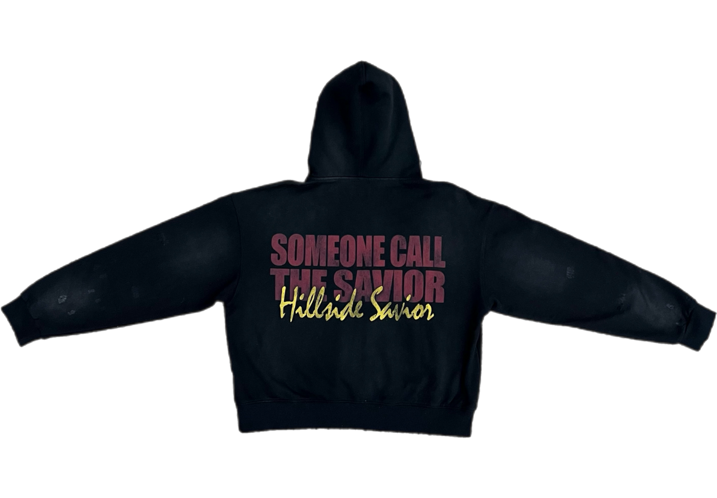 Someone Call the Savior Cropped Hoodie